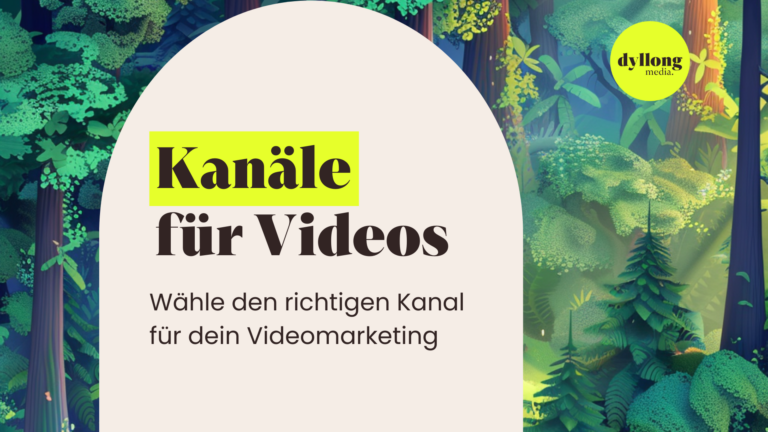 Kanäle für Videos: Wähle den richtigen Kanal für dein Videomarketing